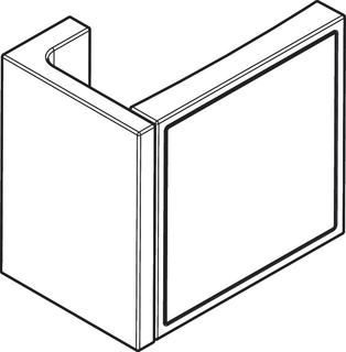 hansgrohe Rasierspiegel Axor Universal Rectangular neigbar, Wandmontage