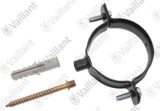 VA Schelle Rohrbefestigung, schwarz Vaillant-Nr. 0020018323