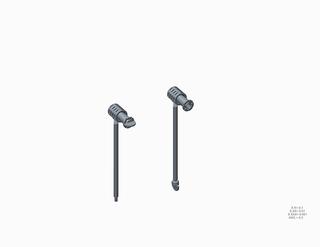 VitrA Mont.-Set f Mod. b März 2018 V-Fit für Wand-Bidet 4338, 4466, 5174