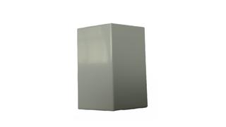USH Eckverbinder Innenecke, 45Gr, weiß pulverbeschichtet