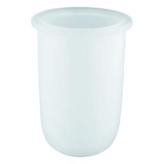 GROHE Ersatzglas Essentials satin weiß, für WC-Bürstengarnitur