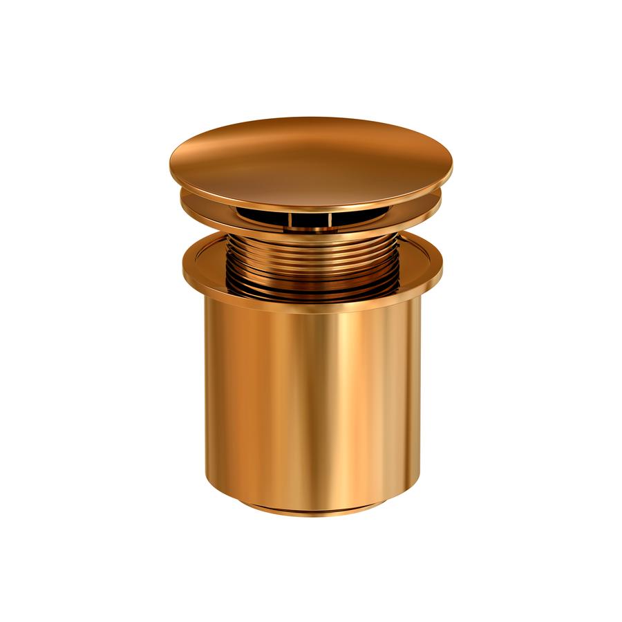 Artikelbild 1 des Artikels „Steinberg Ablaufgarnitur Serie 100 m Dr.vers., f WT mit Überlauf, rose gold für Waschtische mit Überlauf | Rose Gold“
