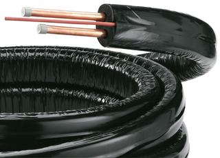 Remeha Solar-Doppelrohr DUO TUBE mit Fühlerkabel, Cu 15mmx10 m