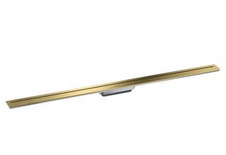 hansgrohe Duschrinne AXOR Drain 1200mm, Fertigset, frei i Raum, p g opt