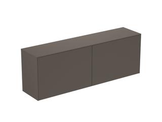 IS WT-Platte Conca ohne Ausschnitt TV733Y2, 1202x373mm Anthrazit, Old2019