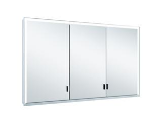 Keuco SPS lange Türen Royal Lumos 120x73x13cm, AP, 3-trg., verd Ablagefach