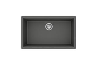 hansgrohe Unterbauspüle S53 SilicaTec, 736x436mm, steingrau