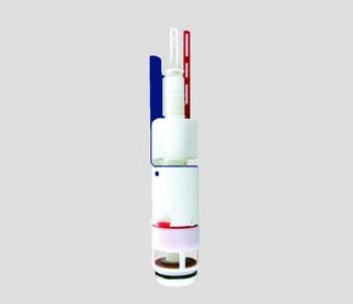 Sanit Ablaufarmatur mit Nieder-/Füllventilhalter