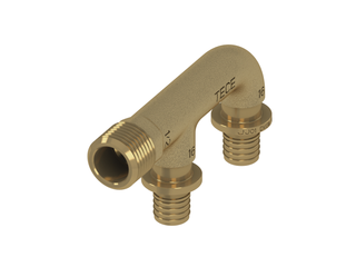 TECE U-Armaturenanschluss TECEflex 16mmxR 1/2, Siliziumbronze