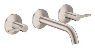 hansgrohe 3-L-WT-Arm. Axor One UP, A 160mm, W m Ros, m Hebel, ES Finish