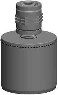 ATEC Adapter Stützr., f SV Schachtverschraub b DN 110