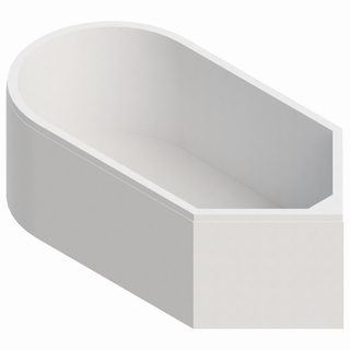 Schedel WA-Träger Bette XL Starlet III 192x80cm, oval, Höhe 57cm