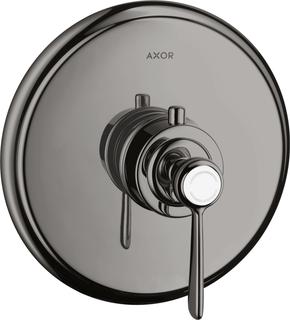 hansgrohe Fertigset Axor Montreux HF UP-THM, m Hebel, polished black chrome