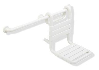 HEWI Einhängesitz (USA), B:13 9/16", T:18 3/8" rubinrot