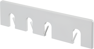 Oventrop Abdeckrosette Multiblock T-RTL weiß, für T-RTL/TQ-RTL