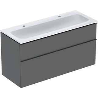 Geberit Möbel-Waschtischset iCon 120x63x48cm, we/KeraTe, Ko/Fr/Gr la. ma