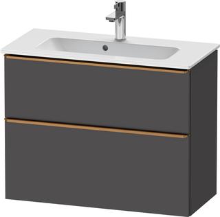 Duravit WT-Unterschrank D-Neo Compact 81x37,2, b geb/Gra m, 1 Kast, 1 A, wandh
