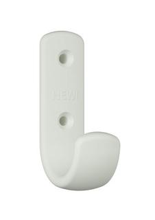HEWI Garderobenhaken 477 72x22x47mm, matt, lichtgrau