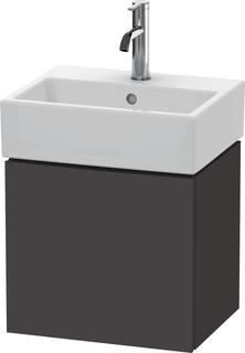 Duravit Waschtisch-Unterschrank L-Cube 43,4x34,1x40cm, wd, Tür li, graph matt