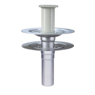 LORO Versal Kompl.-Balkonab. Serie K DN 70, Ausl se, Fl, o WMD, 2-tlg., ES