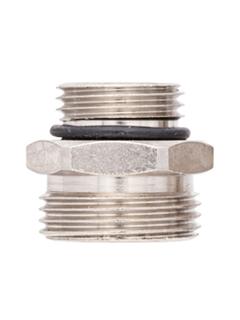 AFRISO Adapter für Heizkörper R 1/2 IG Anschluss 1/2 AG x 3/4 AG Eurokonus