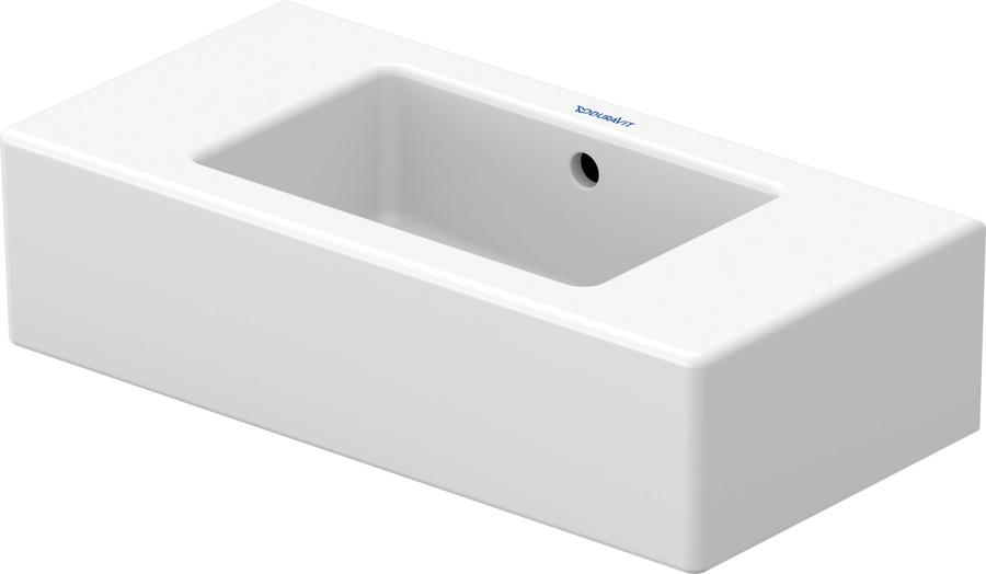 Artikelbild 1 des Artikels „Duravit Möbel-Handwaschbecken Vero 50x25cm, m ÜL, HLB, 2 HL vorgest., weiß 2 Hahnlöcher vorgestochen, weiß“