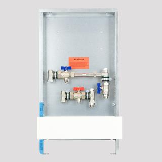 Strawa Wohnungsanschlussstation AS 14-WMZ ST, 3/4", 385x710mm, UP-St