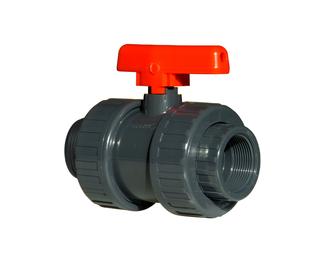 DH PVC Kugelhahn IG/AG 1 1/2" für direkten Tankanschluss