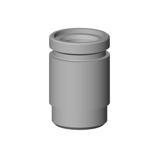 DO Nippel ERSATZTEILE 092404183 D 23 x 34,5 mm Weiß matt