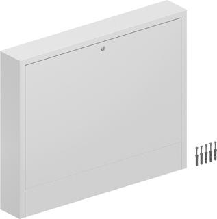 Uponor Verteilerschrank Vario OW 900mm, mit Türe, zur Aufputzmontage