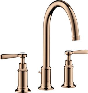 hansgrohe 3-L-WT-Arm. 180 Axor Montreux A 175mm, m H-Gr, ZugstAblGar, pol. r gol