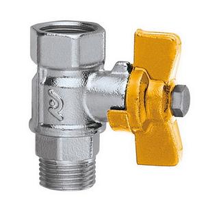 Caleffi Absperrkugelhahn 1/2 AGx1/2" IG, HG, Sol, vc, kpl m D