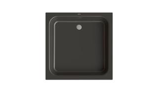 Duschwanne BetteQuinta 100x100x15cm, anthracite