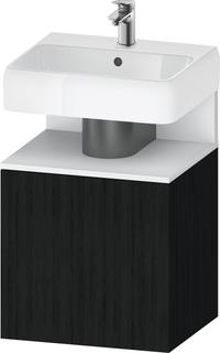 Duravit Waschtisch-Unterschrank Qatego 49x42x64,5cm, 1 T., T. re, we m/Eich sw
