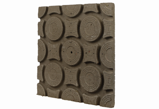 Purmo Lehm-Systemplatte eco clay 372x372x25mm