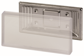 Flamco Schraubhalter ES und Kunststoff, für Schilder 100x50mm