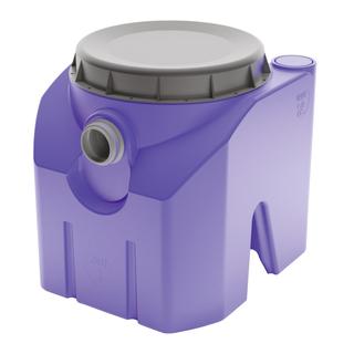 SFA Fettabscheider Sanigrease T T24, 4 Kg, mit Fettsammelbehälter, lila