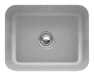 V&B Unterbauspüle Cisterna 60C m Abl.garn, Exzenter, stone CeramicPlus