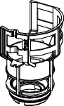 TECE Ventilsitz f AL-Vtl A 2, m Standarddrossel, d 36mm