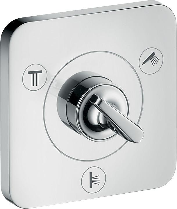 Artikelbild 1 des Artikels „hansgrohe Fertigset Axor Citterio E UP-Ab- u. Umstellventil 120x120mm, chrom chrom“