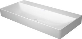 Duravit Möbel-Waschtisch DuraSquare 100x47cm, o. ÜL, m HLB, we, o. HL, we WG