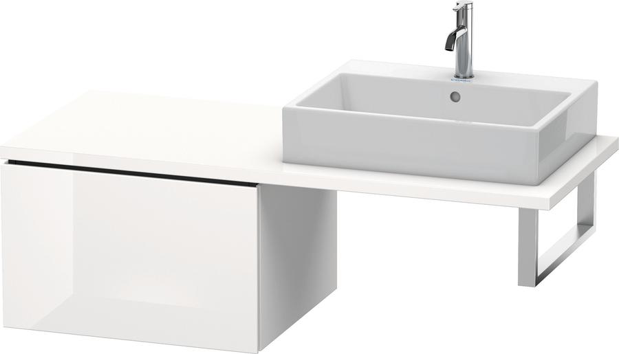 Artikelbild 2 des Artikels „Duravit Unterschrank L-Cube 62x54,7cm, Tau ma, für Konsole, 1 Auszug 62 x 54,7 cm | taupe matt“