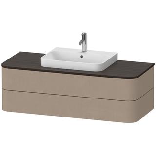 Duravit WTU o. ES Happy D.2 Plus 40,8x130cm, 2 Schubkästen, leinen