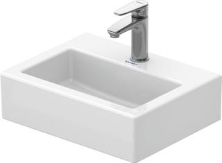 Duravit Möbel-Handwaschbecken Vero Med 45 x 35 cm, mit Hahnloch, ohne Überlauf, mit Hahnlochbank