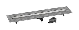 hansgrohe RainDrain Go Duschrinne Set, 40, 50, L 1200mm, Edelstahl Finish