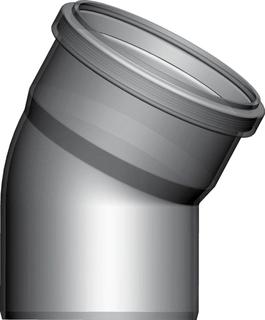 Wolf Bogen 30G, DN 110, EW, PP, b 120 GC, f Abgasr.