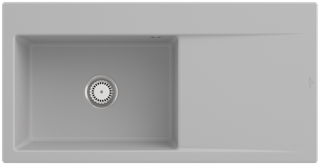 V&B Spüle Subway Style 60 li, m Abl.garn, Hand., steam CeramicPlus
