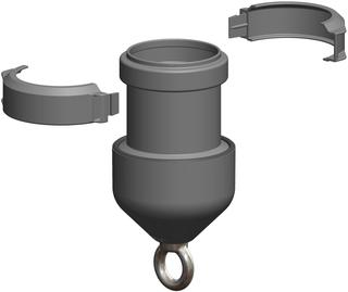 ATEC Einzugshilfe PolyTop DN 60, für Rohr flexibel