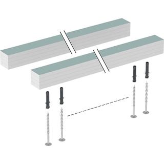 Geberit Paneelstreifen Duofix verleimt, 300x5x5cm