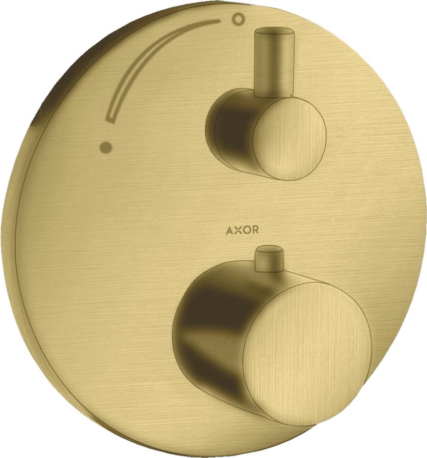 Artikelbild 1 des Artikels „hansgrohe Fertigmontageset Axor Uno UP-THM, mit Absperrventil, brushed brass brushed brass“